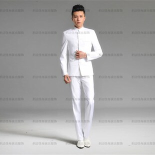 2015中山装 民国青年服五四青年学生合唱民国舞台演出表演摄影服