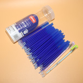 韩韵可擦笔芯100支桶装 摩热消絷易可磨擦0.5学生用中性笔替芯4970