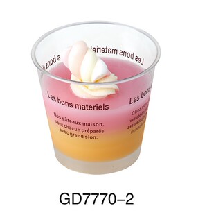 7770猫眼猫咪塑料布丁杯 提拉米苏杯木糠杯 冰淇淋杯慕斯杯甜品杯