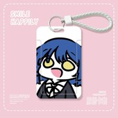 孤独摇滚一里学生卡套饭卡套校园卡公交卡保护套胸牌门禁钥匙扣女