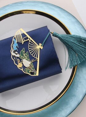 轻奢创意黄铜装饰品摆件莲花禅意样板房摆台新中式古典迷你小饰品