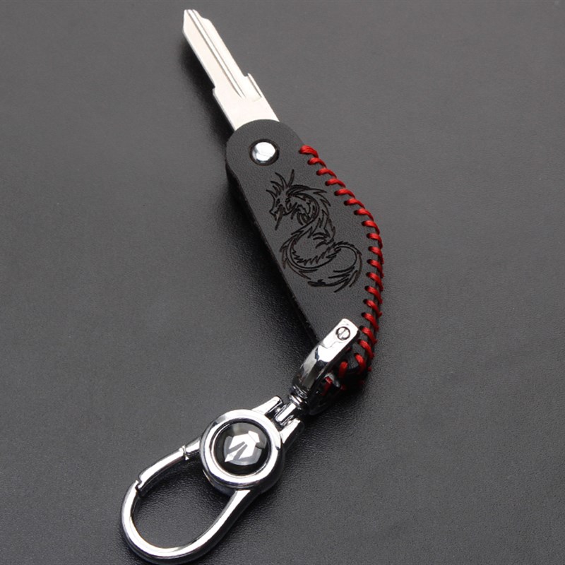 适用奔达金吉拉300摩托车钥匙套黄龙600贝纳利改装配件钥匙包壳扣