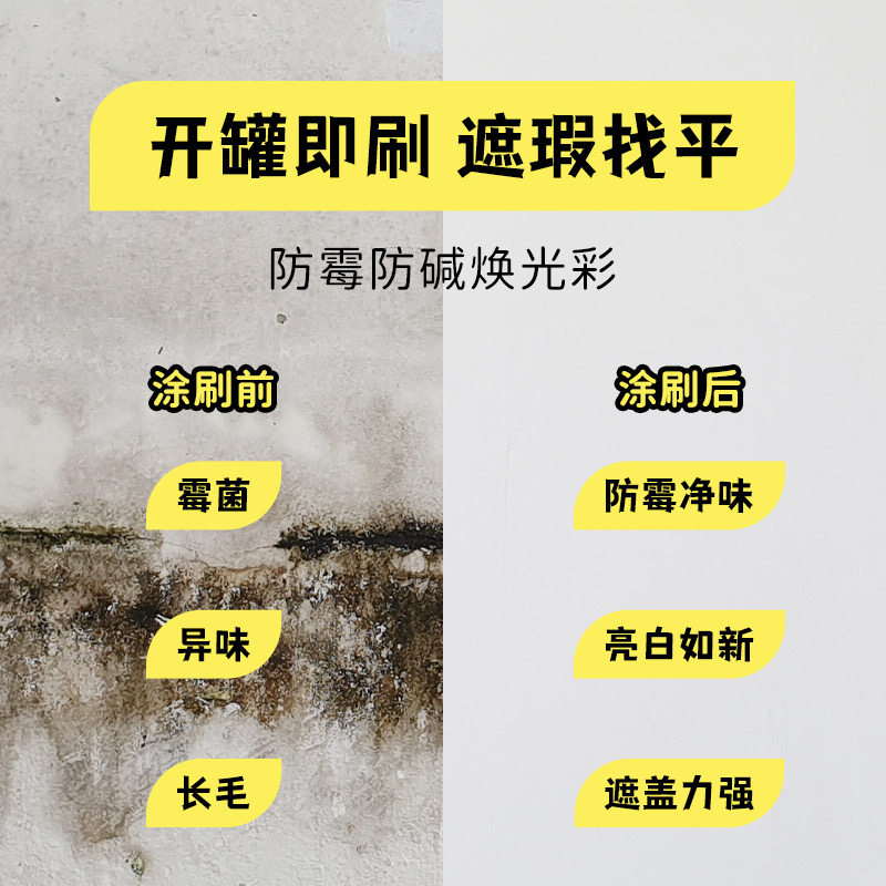 涂小漆补墙膏墙面修补白色防潮防霉腻子粉脏污破损开裂掉墙皮修补,基础建材,墙面修补膏,淘宝优惠券,粉丝福利购,淘宝优惠卷