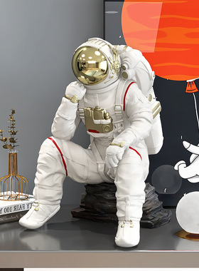 乔迁送礼宇航员客厅电视柜装饰品摆件家居饰品进门玄关太空人摆设