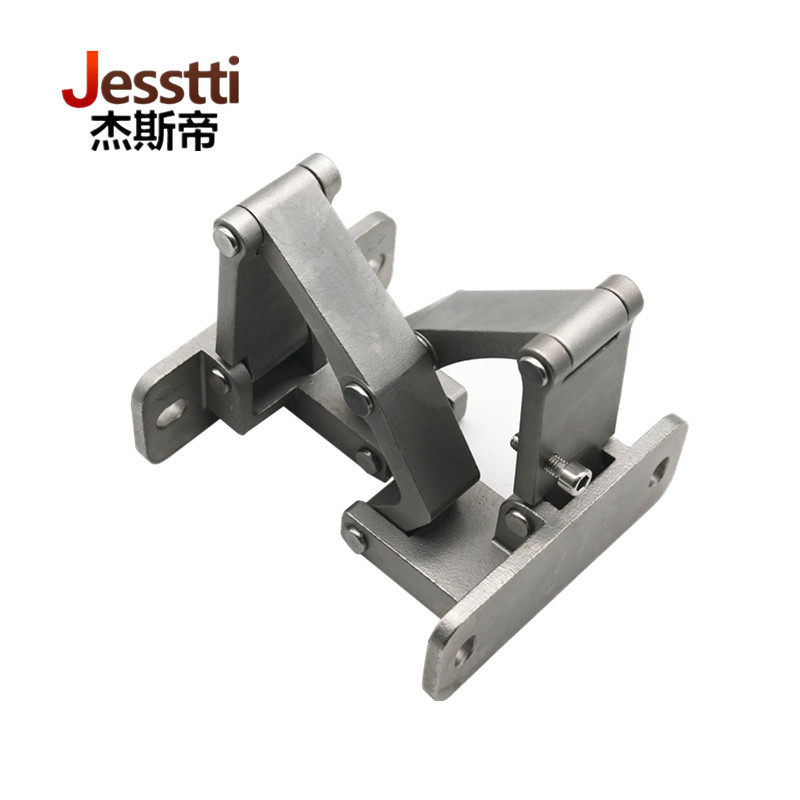 杰斯帝消防栓隐形门合页不锈钢石材管井门铰链暗藏二维可调重型门