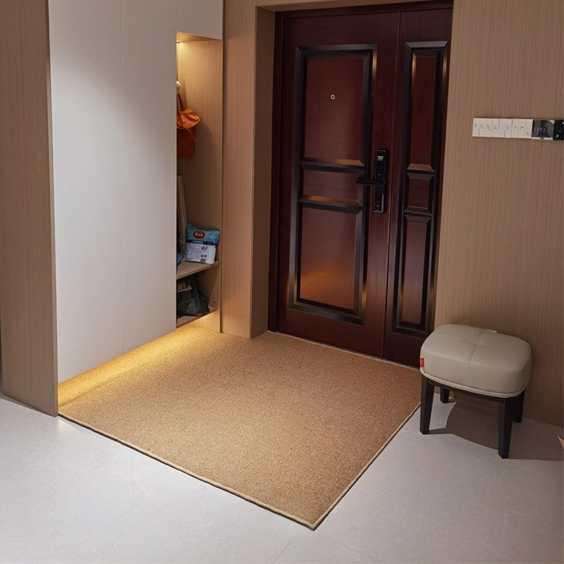 原木风入户门地垫进门踩脚垫耐磨仿剑麻地毯客厅玄关走廊过道门垫,居家布艺,入户地垫,淘宝优惠券,粉丝福利购,淘宝优惠卷