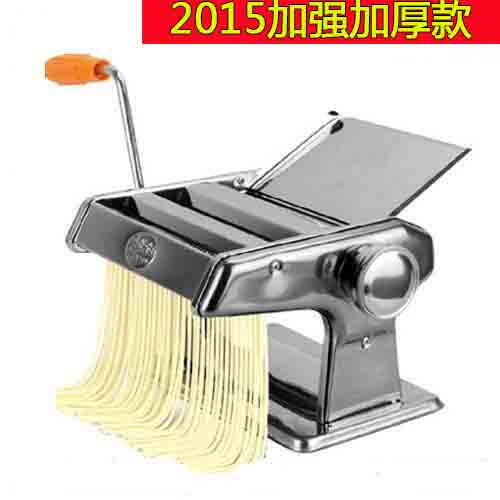 俊媳妇二刀压面机家用手动面条机多功能饺子皮机加厚二刀擀面机