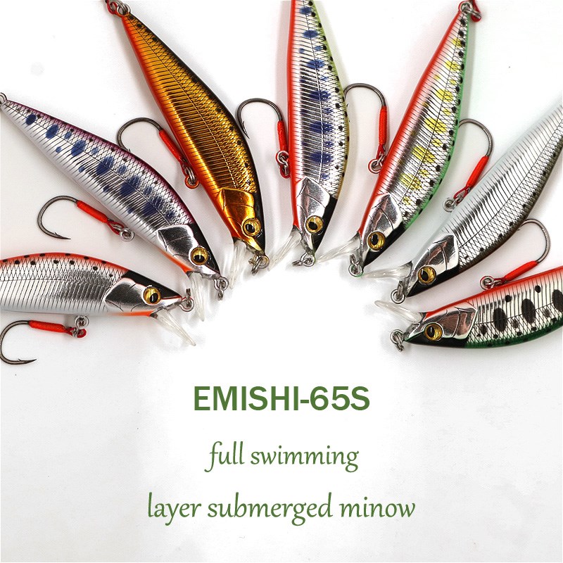 优选日系单钩颤沉水米诺路亚饵6.8克 溪流钓翘嘴军鱼鳜鱼仿真假饵