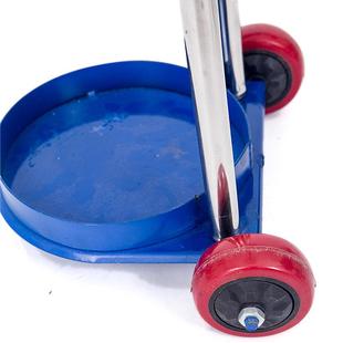 升升氧气瓶推车不锈钢推车平板车铝制家用氧气小推车钢瓶推车