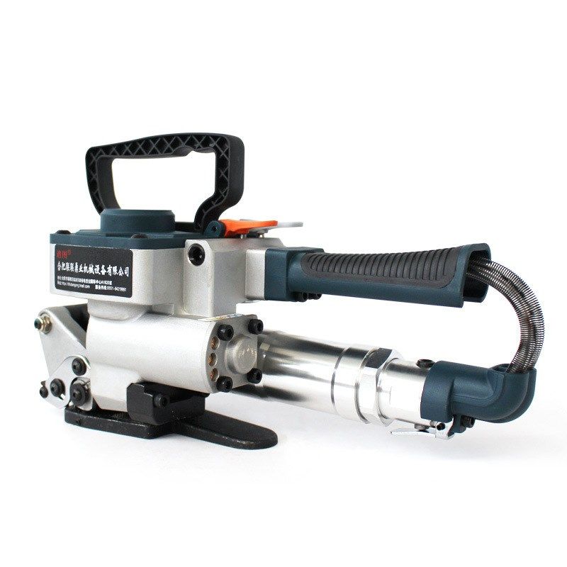 迪图B19出口型气动打包机塑钢带半自动捆扎机纸箱砖头木箱打包机