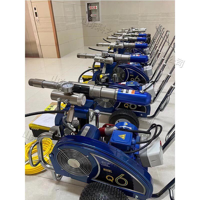 室内装修腻子粉喷涂机 油漆水性漆喷浆机 真石漆防腐漆喷射机