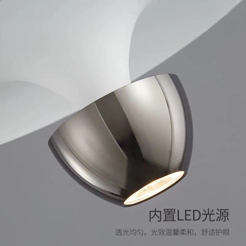 卧室床头吊灯现代简约吊线灯2024网红高级感电视背景墙线灯轻奢灯