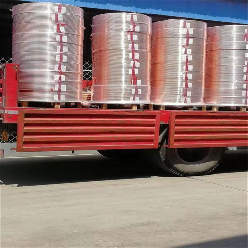 T2紫铜退火软态盘管 半硬态50*5接地红铜管 红铜空心棒