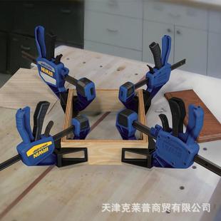 欧文IRWIN重型木工夹G字夹快速夹拼板夹紧扩张器C型夹钳F夹子