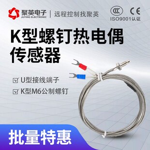 德国进口现货K型螺钉热电偶热电阻温度探头K型温度传感器高精度