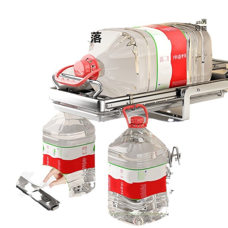 免打孔厨房抽拉碗碟收纳架橱柜碗架拉篮抽屉式碗盘盘子沥水置物架