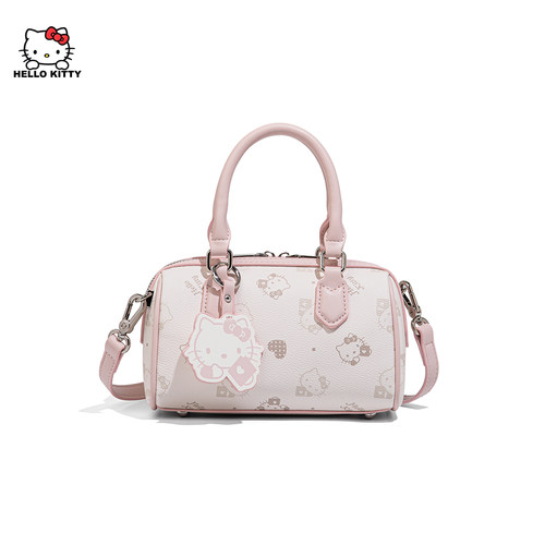HelloKitty草莓印花甜美波士顿包