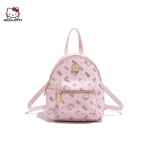 HelloKitty链条满印慵懒风双肩包