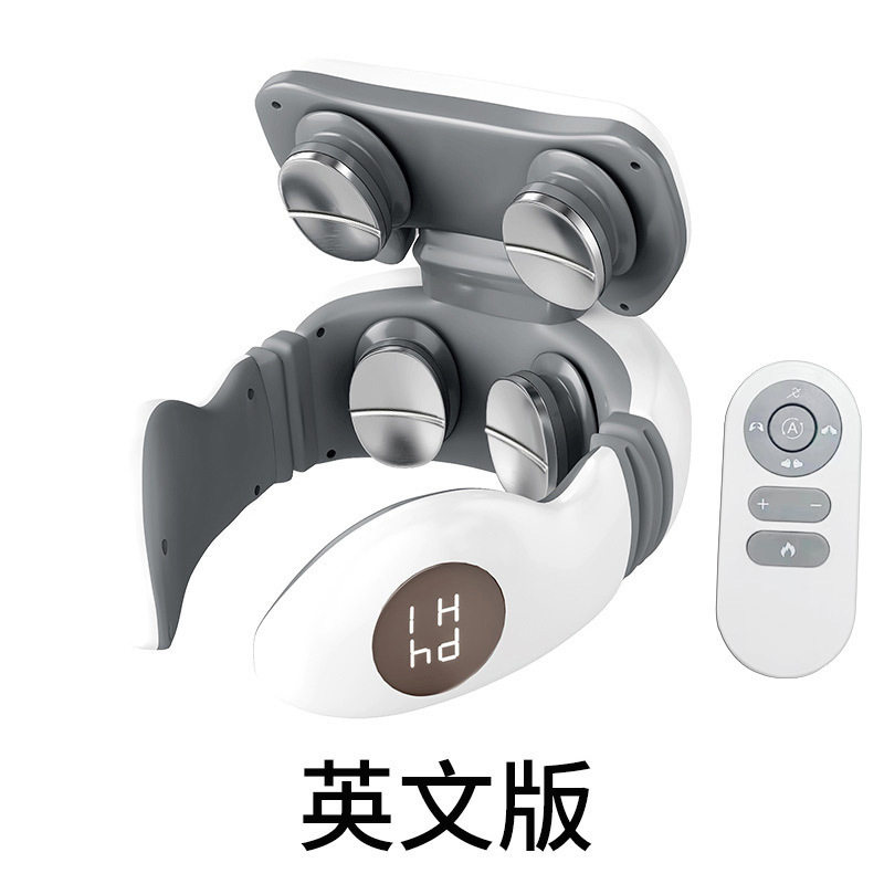 颈椎按摩器护颈仪颈肩按摩仪电脉冲无线遥控肩颈按摩仪