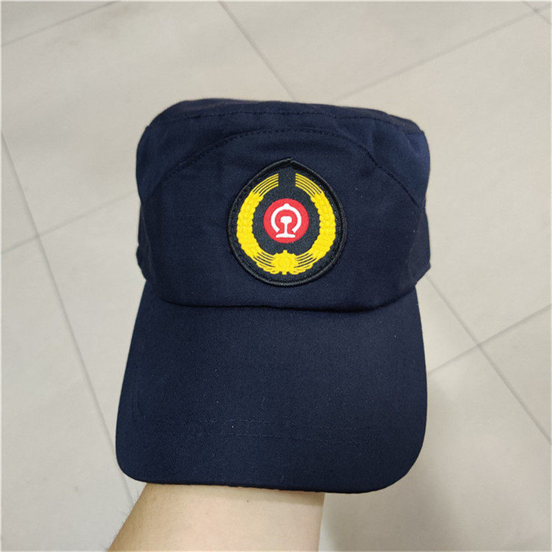 铁路工作帽 鸭舌帽 机务车辆作业帽 机务车辆段工作帽