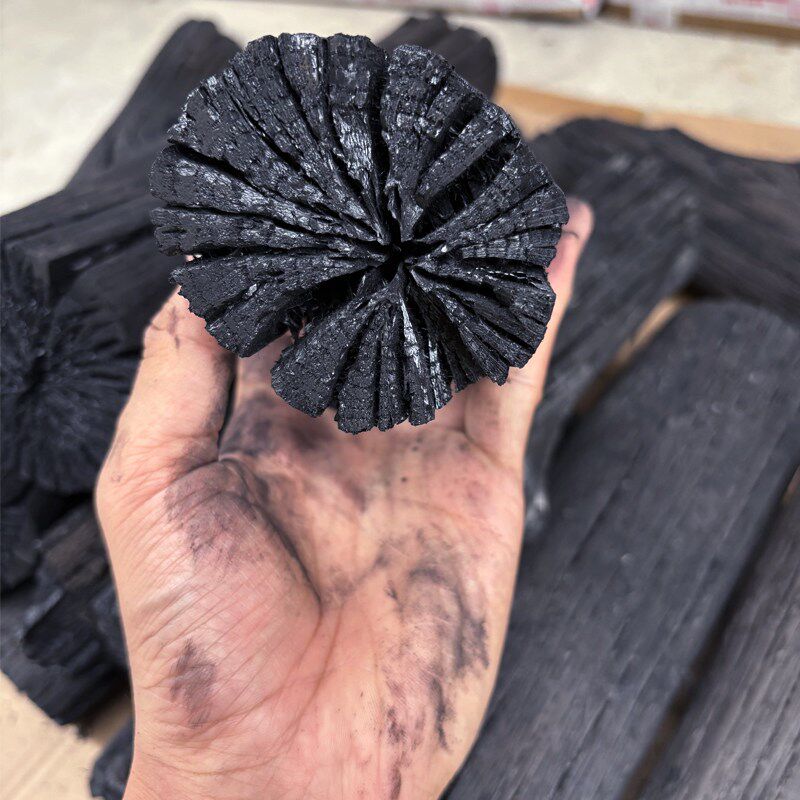 贵州青冈原木炭正宗青冈炭烧烤炭取暖炭菊花炭耐烧高温炭纯原木炭