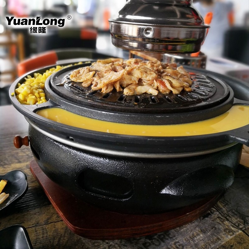 精选韩式烧烤炉具商用铸铁碳烤肉店木炭烤炉韩国鸡蛋糕烤盘日式烤,厨房/烹饪用具,烧烤炉,淘宝优惠券,粉丝福利购,淘宝优惠卷