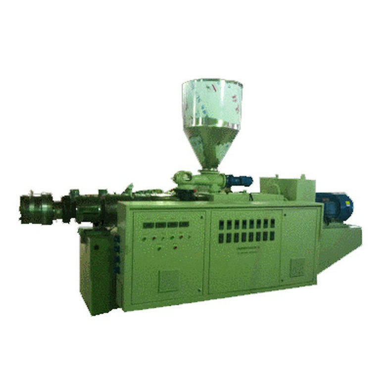 厂家推荐锥双PVC造粒机迪荣塑料造粒机色母粒造粒机上海双螺杆机