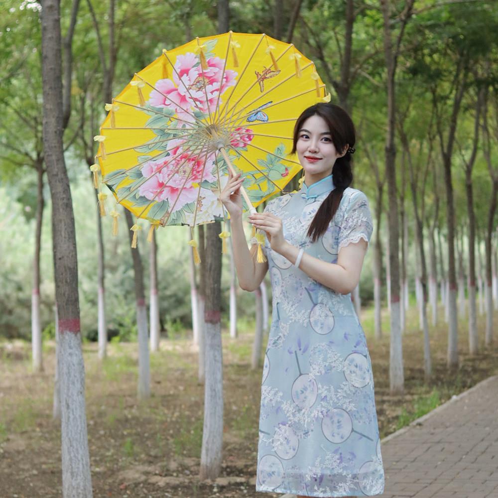 古典古风油纸伞汉服道具装扮演出走秀道具伞中国风新中式户外装饰
