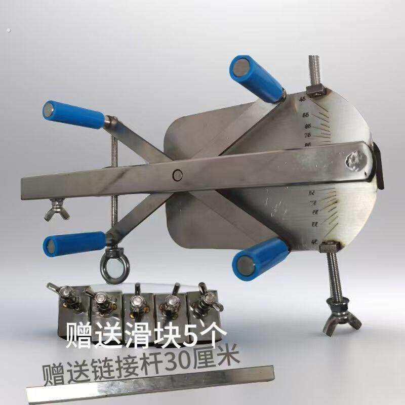 楼梯扶手马鞍口切口神器斜口方管通用圆管新款坡口机不锈钢坡口机