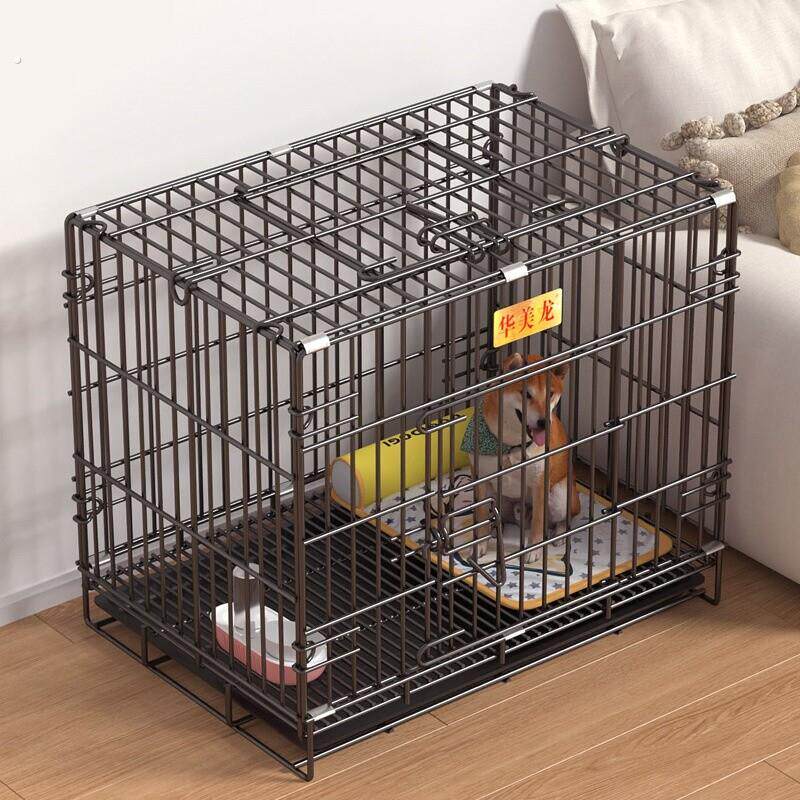 折叠狗笼子大中小型犬新款猫狗窝运输笼铁笼室内四季通用宠物专用