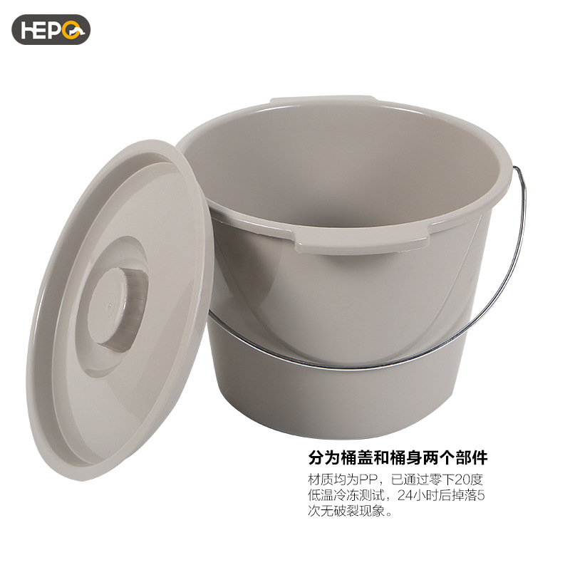 环保加厚老人防异味带盖带提手内桶便盆便桶孕妇坐便椅器配件老年