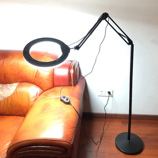 纹绣美容灯半永久led超亮冷暖光美甲美睫纹身纹眉工作专用落地灯