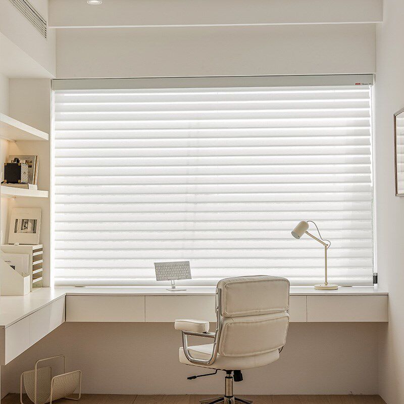 香格里拉帘书房拉珠帘百叶帘拉珠卷帘柔纱帘加厚窗帘餐厅办公室