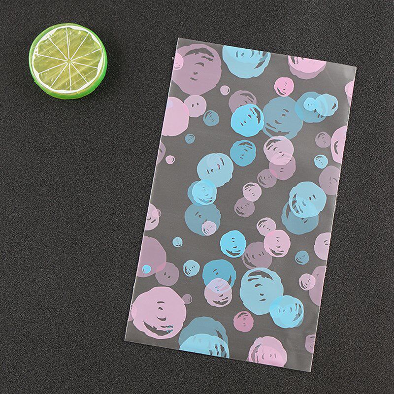 包邮烘焙包装精美月饼袋曲奇饼干包装袋月饼袋蛋黄酥平口袋 100只