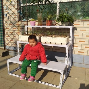 梯形货架台阶式花架鞋架超市角钢货架阳台家用展示架花店置物架