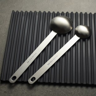 304不锈钢咖啡豆量勺长柄咖啡勺子奶粉勺茶叶勺烘焙15毫升量勺匙