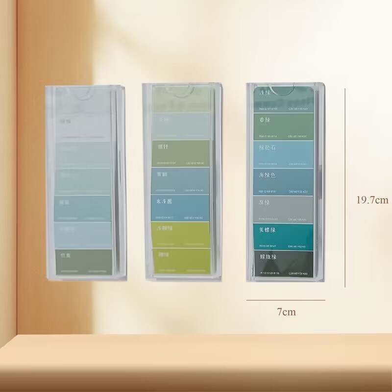 亚克力板单页色卡墙彩虹专用透明框油漆乳胶漆潘通网红打卡背景墙