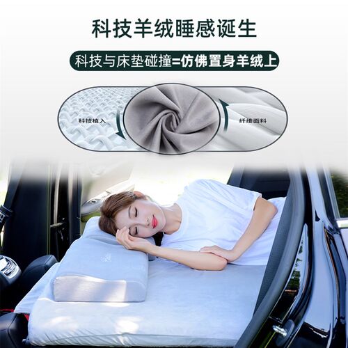 理想L7床垫适用理想one/L8/L9折叠记忆棉后备箱车载床自驾游露营