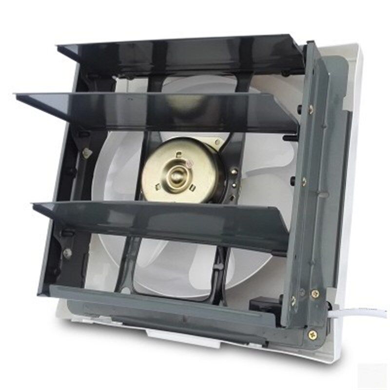 金羚排气扇10寸方形百叶厕所厨房强力静音换气扇APB25-5-30J1金属