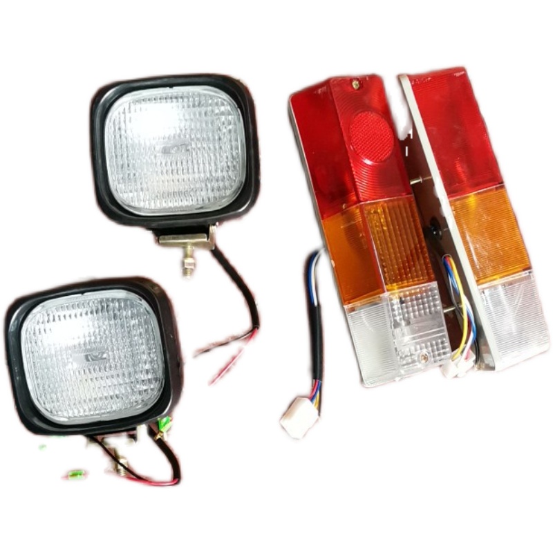 叉车灯4个前大灯2只12V 后尾灯2只12V刹车灯倒车灯转向灯