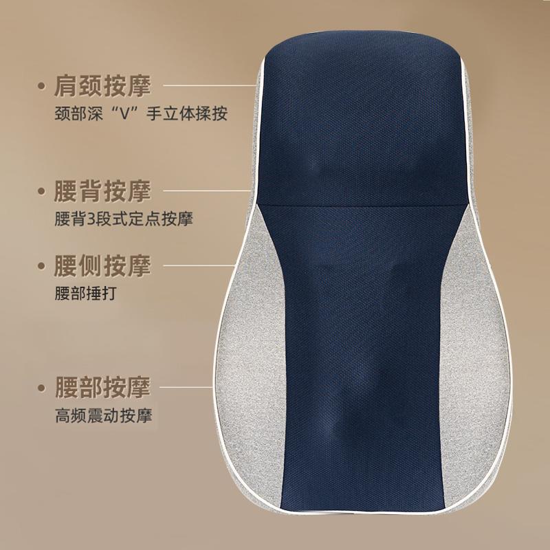 乐伴按摩器全身腰部背部捶打颈椎仪多功能家用肩颈敲打靠垫女礼物