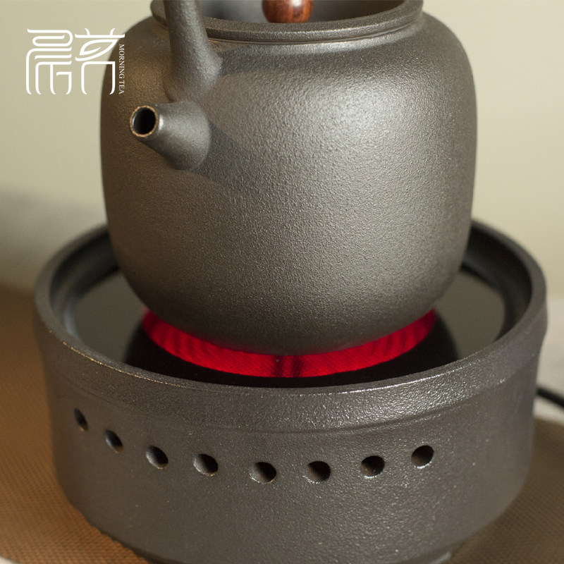 电陶炉煮茶器家用自动泡茶炉黑茶壶普洱白茶加热陶瓷烧水陶壶套装
