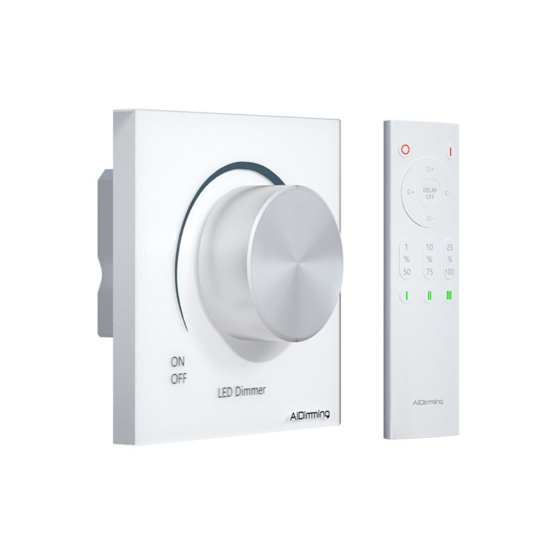 led调光控制器200W半导体控制整流器调光开关面板86型筒射灯0-10v