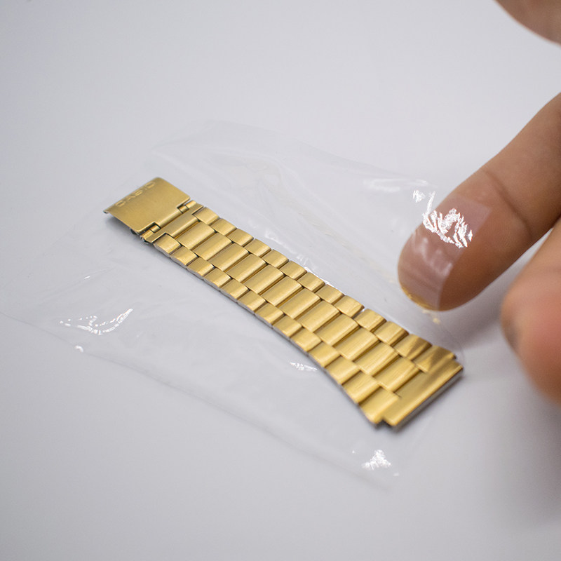 PVC透明水晶方形静电吸附保护膜钢表带珠宝首饰包装5000小张包邮