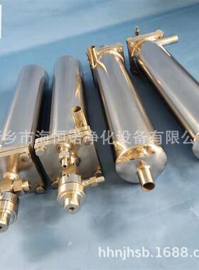 FG1-64电厂仪表在线监测取样冷却器不锈钢管式换热器