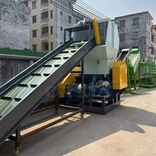 废旧电脑机壳处置利用机,ABS电脑键盘壳破碎清洗塑料机