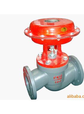 厂家弱酸碱控制阀法兰碳钢切断阀ZMBQ气动薄膜调节阀