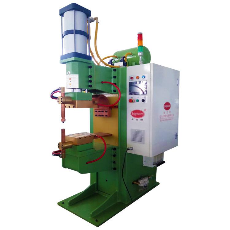 厂家供应气动中频逆变点焊机铜线压方压圆铝合金焊接机铝板碰焊机