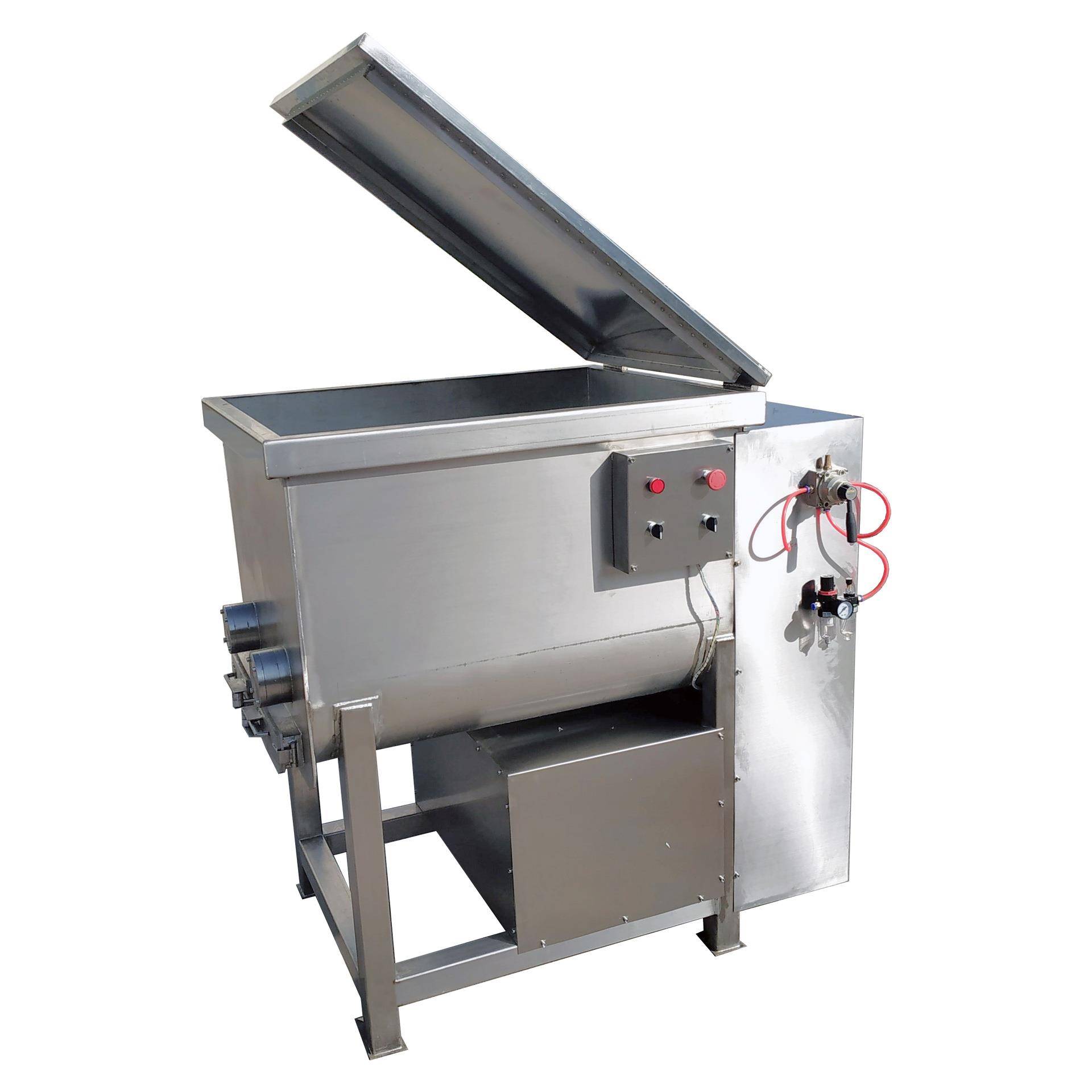 300L电动侧翻拌馅机饺子馅混合搅拌机304不锈钢材质质保一年