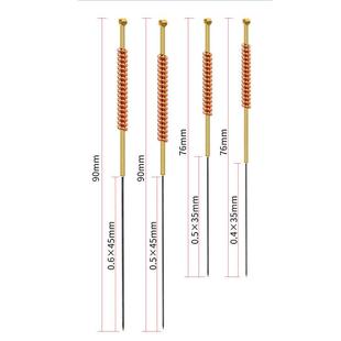 贺火针钨钢火针粗中细钨钢火针刺探针火针支/袋